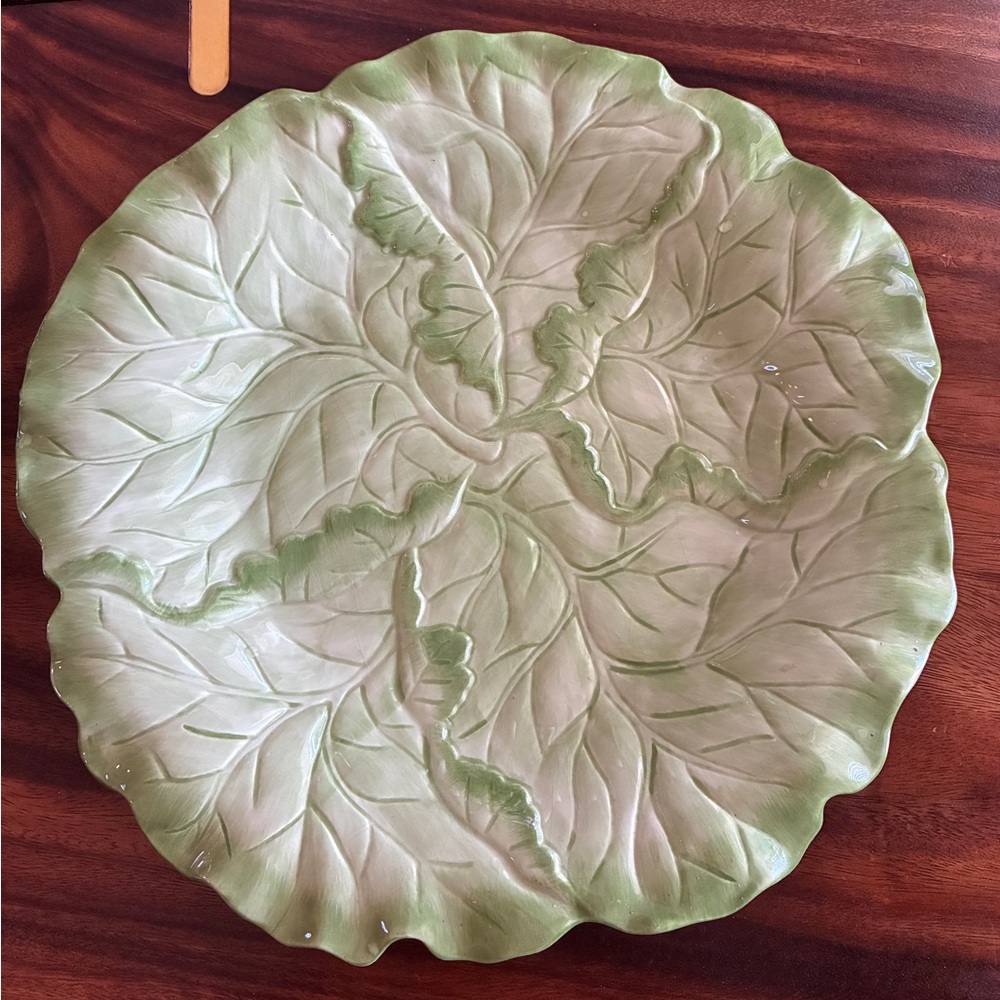 Vintage Fitz & Floyd Fruits & Veggies Platter 15”